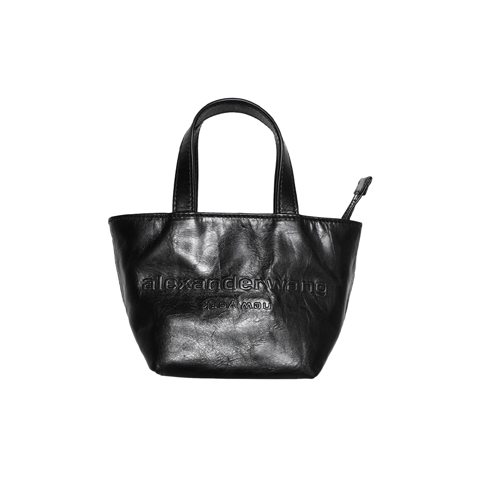 Pre-owned Alexander Wang Punch Mini Tote W/ Strap 'black' | Women's Size Onesize