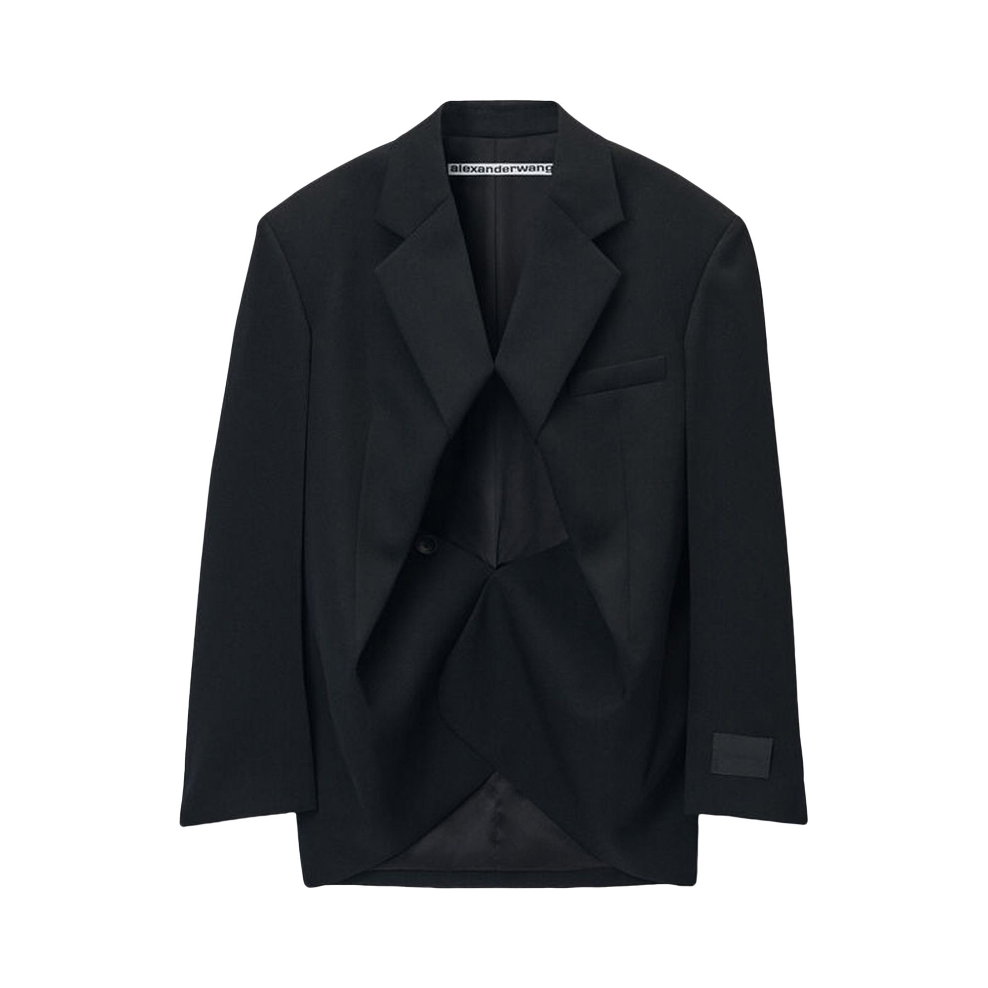 Pre-owned Alexander Wang Pull Back Blazer 'black' | Women's Size 2