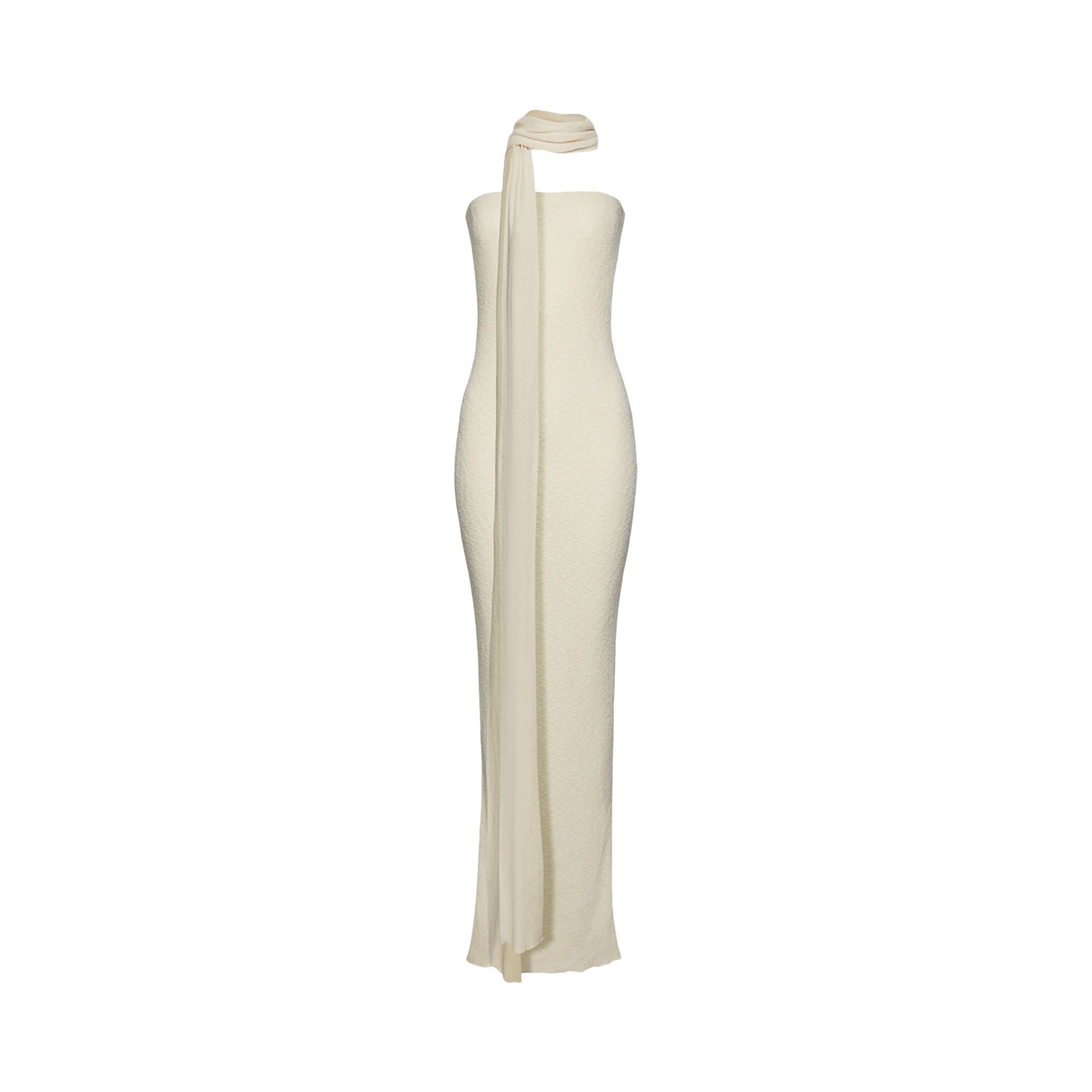 Pre-owned Magda Butrym Knitwear Dress 'cream' | White | Women's Size 38
