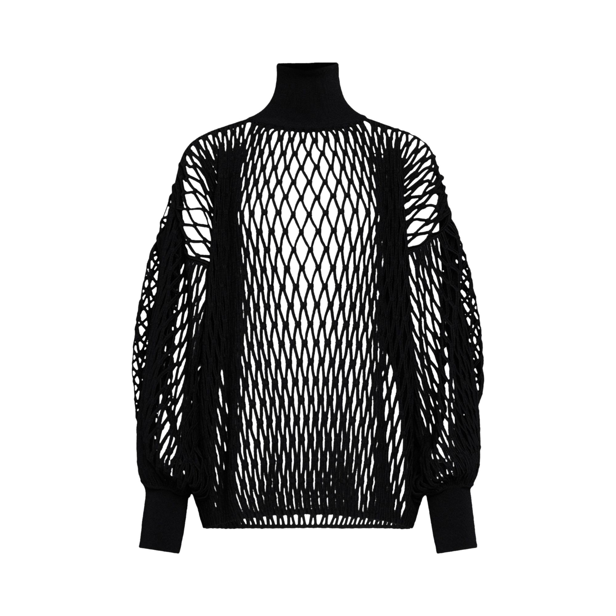 Pre-owned Alaïa Loose Jumper 'noir Alaia' | Black | Women's Size 36