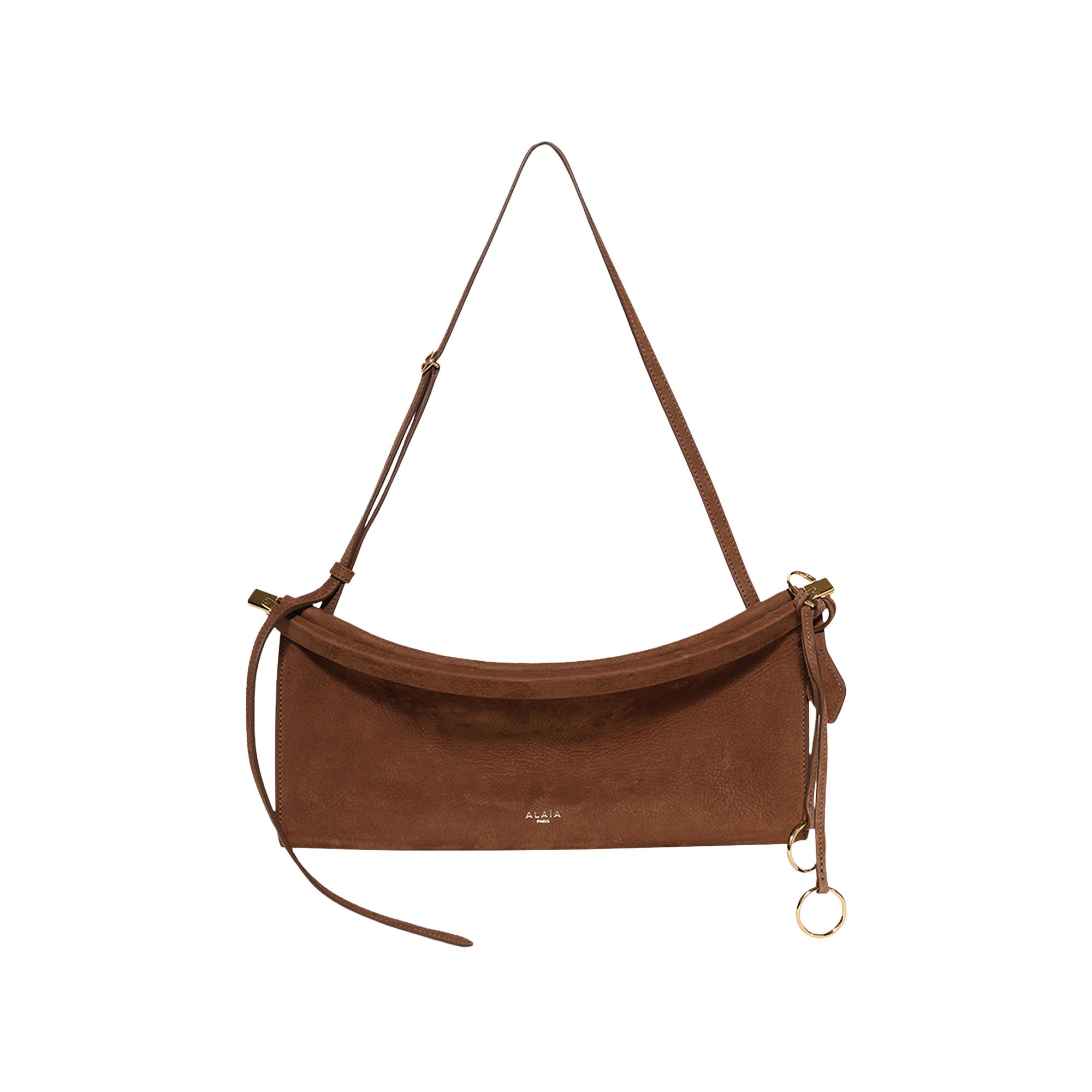 Pre-owned Alaïa Le Click East West Medium Bag 'terre D'ombre' | Brown | Women's Size Onesize