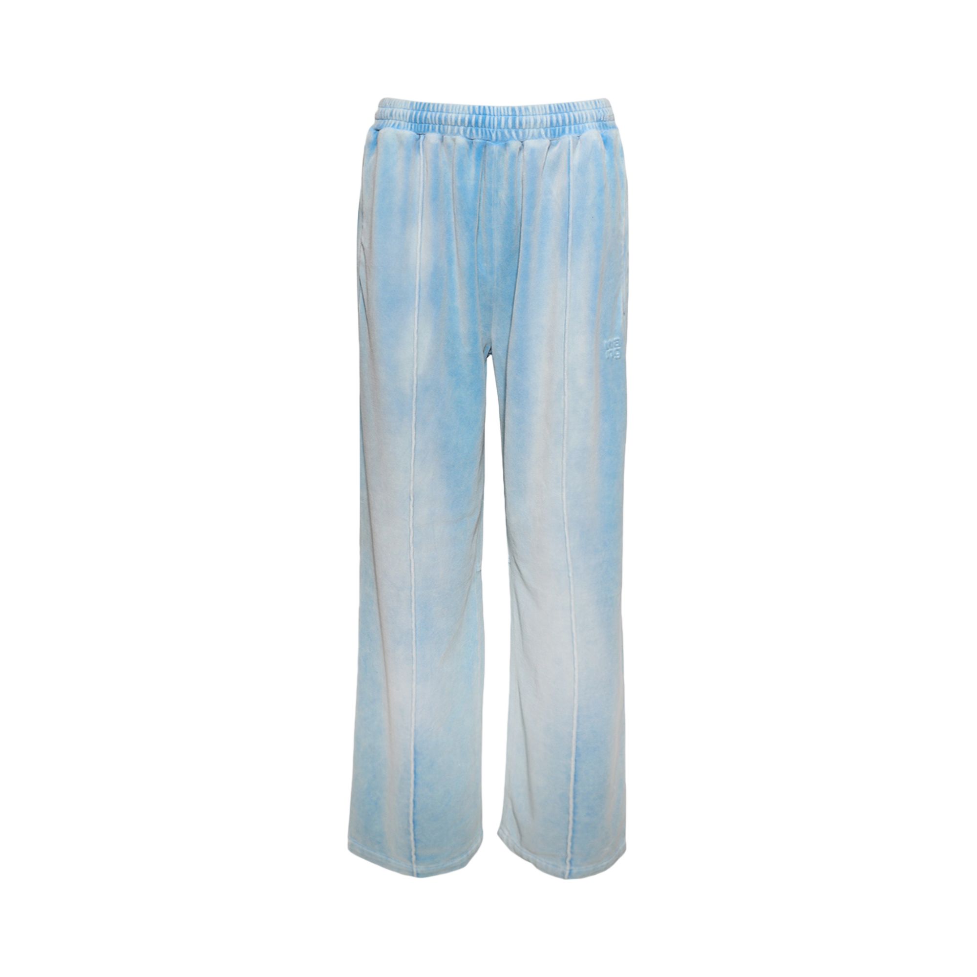 Pre-owned Alexander Wang Track Pant 'washed Light Blue' | Women's Size L
