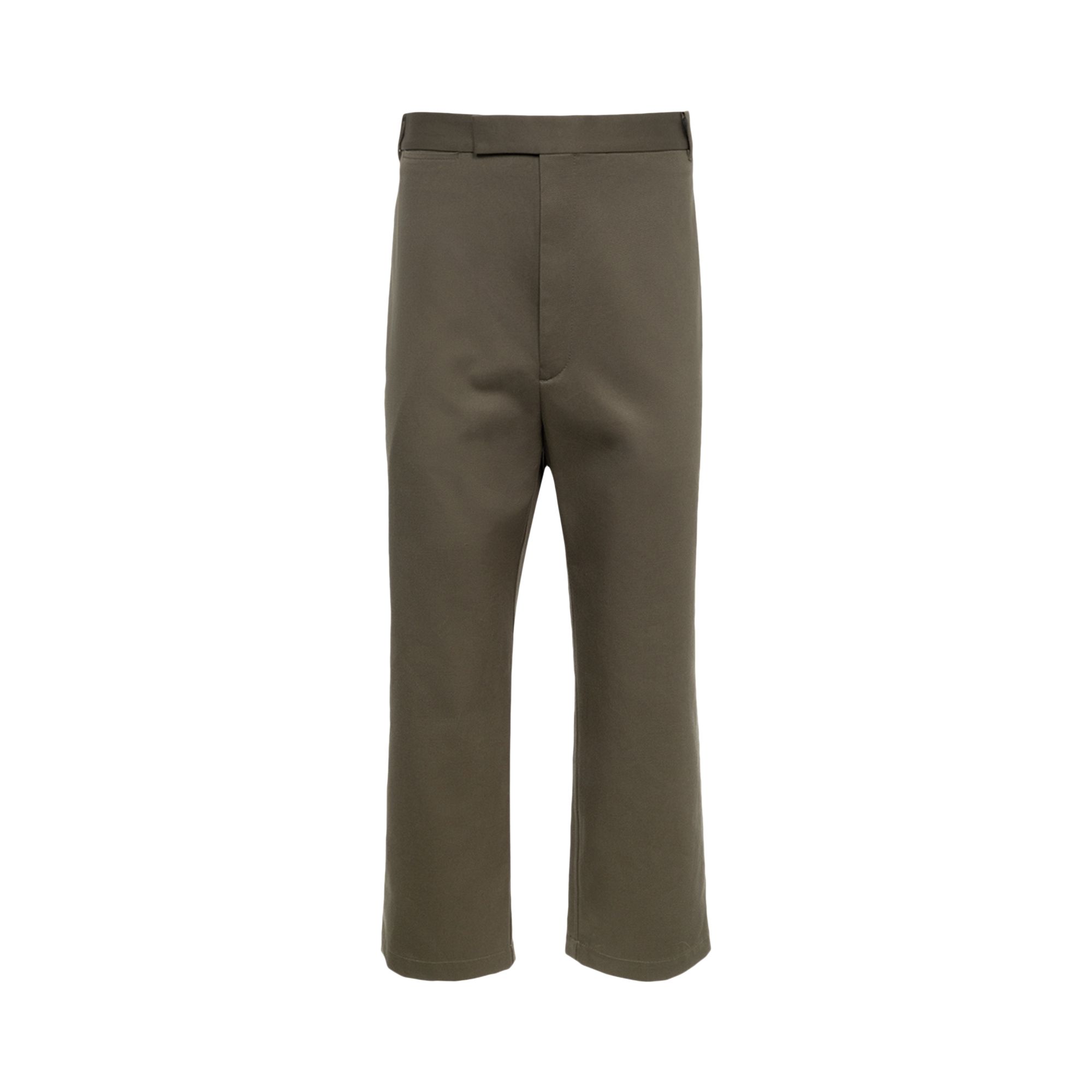 Pre-owned Thom Browne Single Welt Pocket Straight Leg Trouser 'dark Green' | Men's Size 3