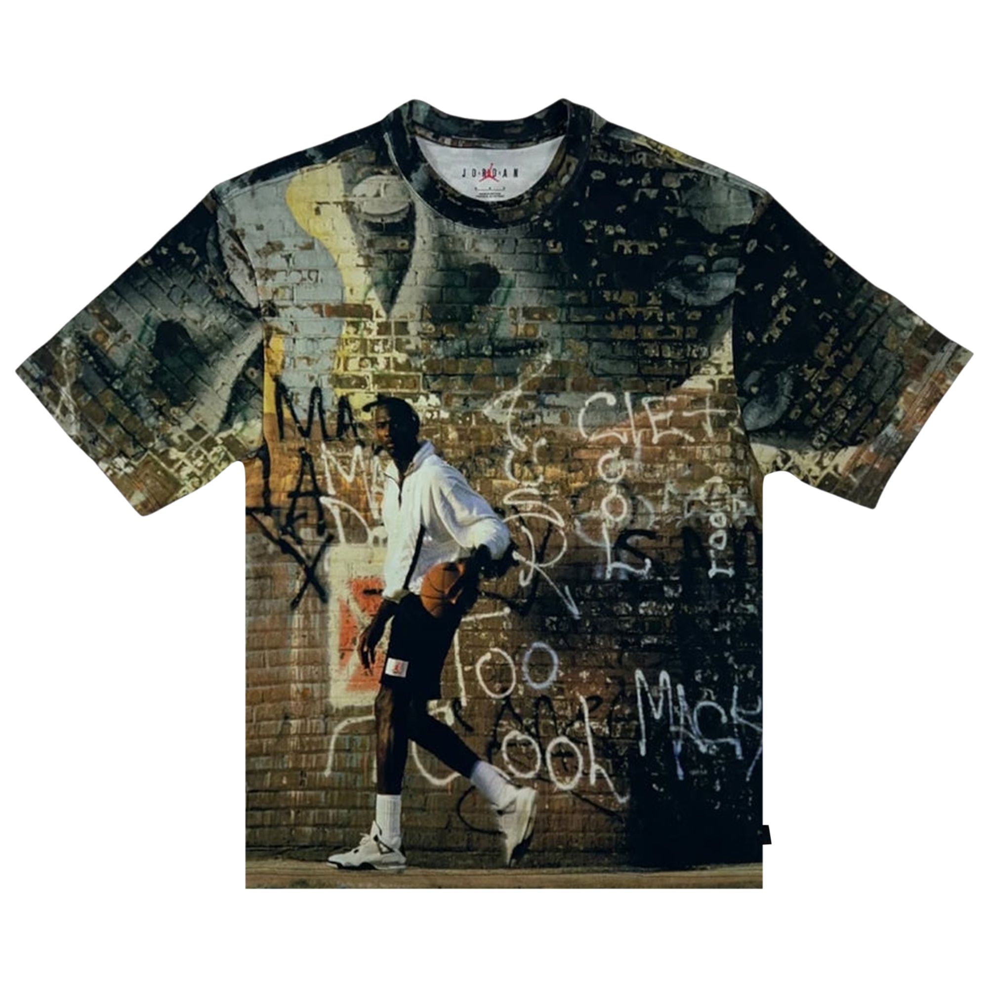 Pre-owned Air Jordan Wordmark 85 Graphic Tee 'off Noir/sail' | Black | Men's Size Xxl