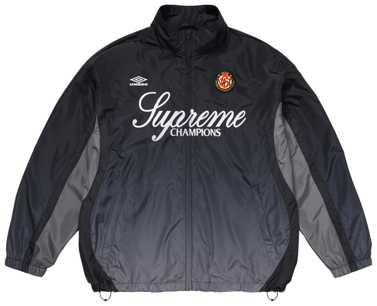 【kikikususu】Supreme x Umbro Zip Up Supreme x Umbro Zip Up Sweater Black Blue Red Purple 4colors SS25