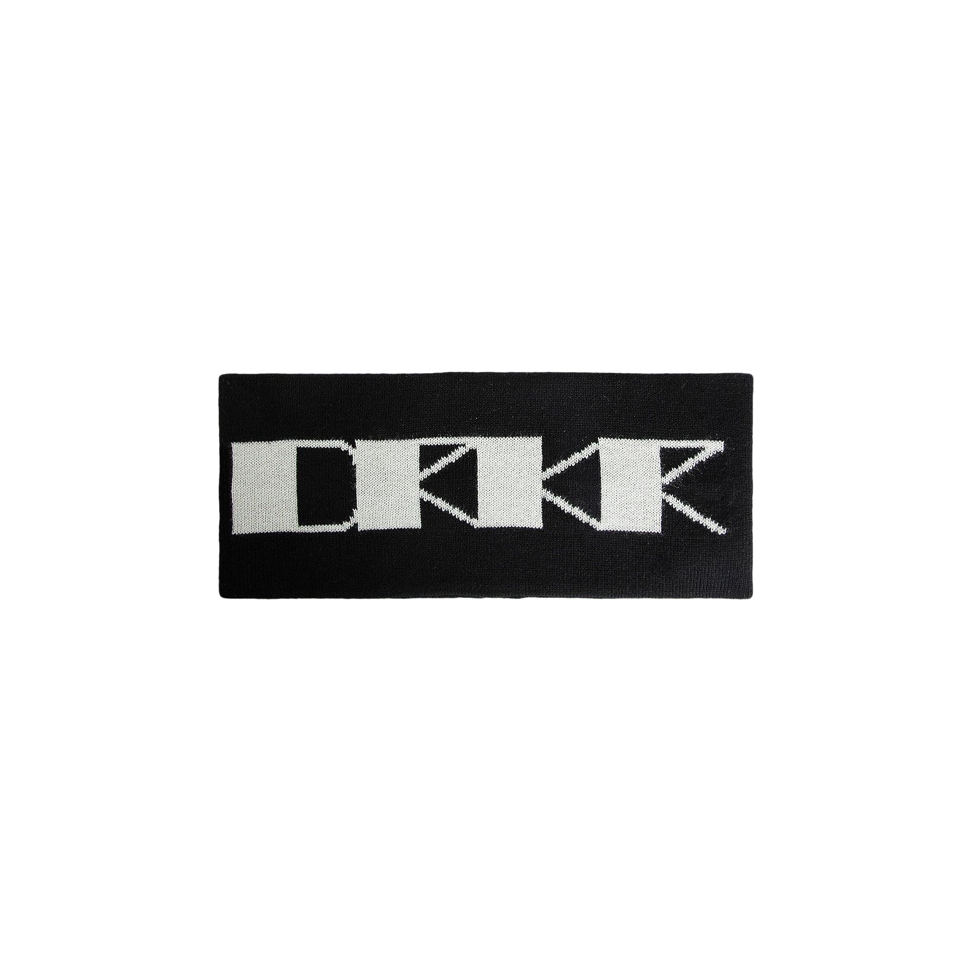 Pre-owned Rick Owens Drkshdw Headband 'black/pearl' | Men's Size Onesize