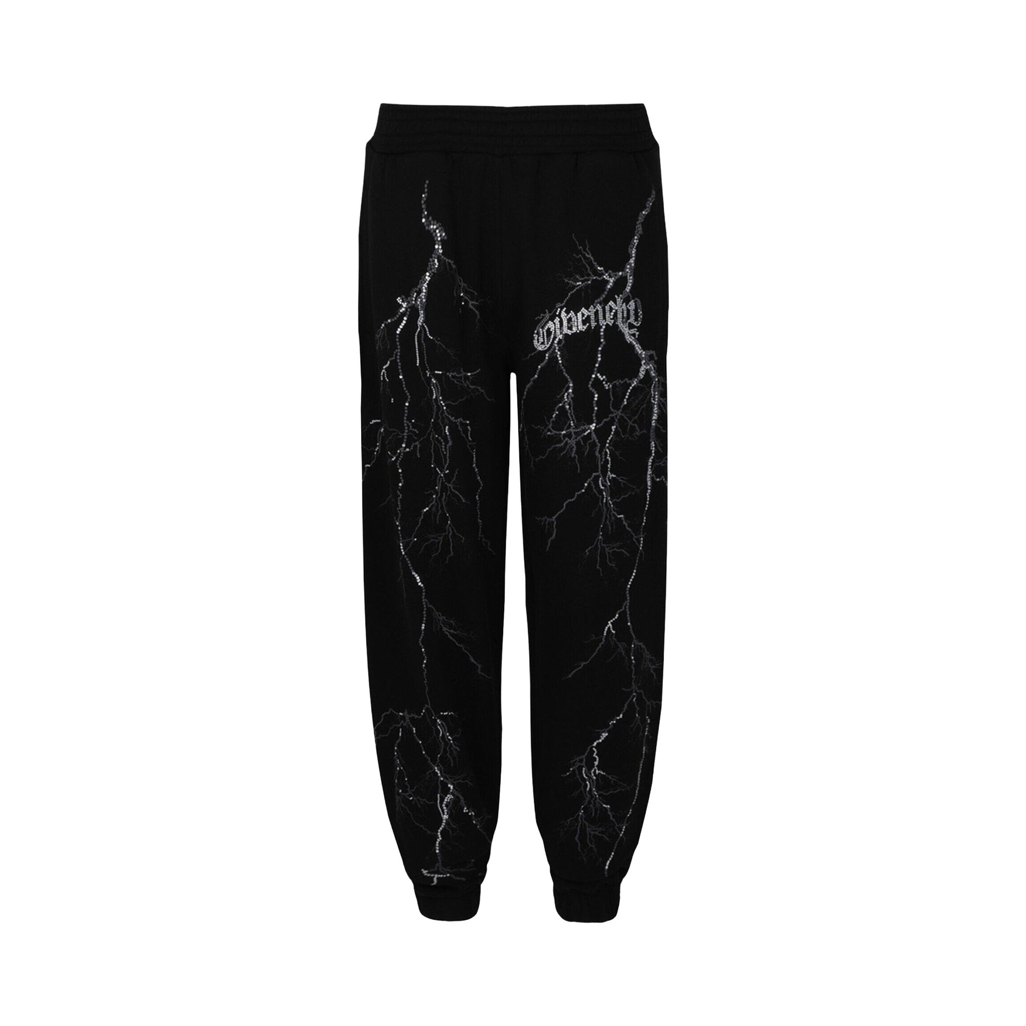 Pre-owned Givenchy Crystal Cut Sweatpants 'black' | Men's Size Xs