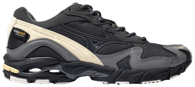 Mizuno Wave Rider 10 Cordura Pack   Black Sand Quiet Shade