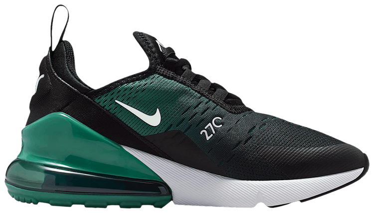 Nike Air Max 270 GS Black Evergreen Aura