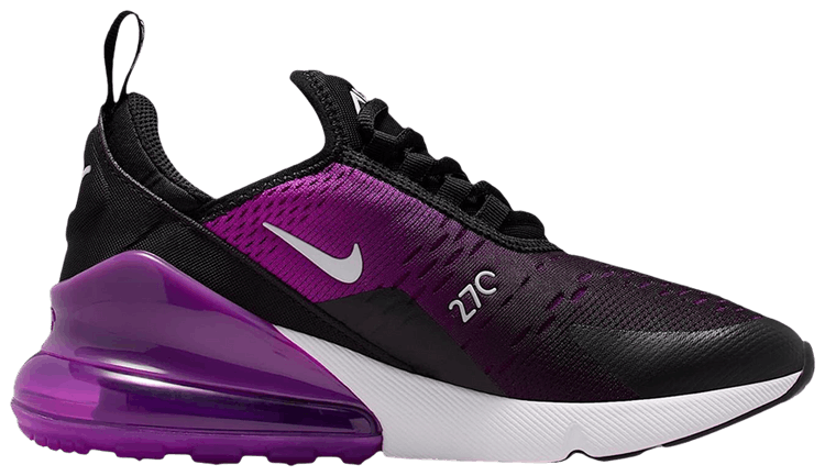 Nike Air Max 270 GS Black Vivid Purple