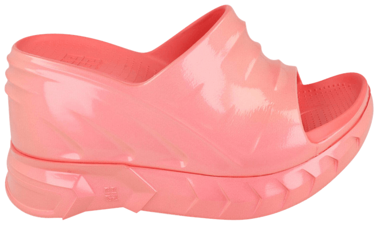 Givenchy Wmns Marshmallow Wedge Slide Coral