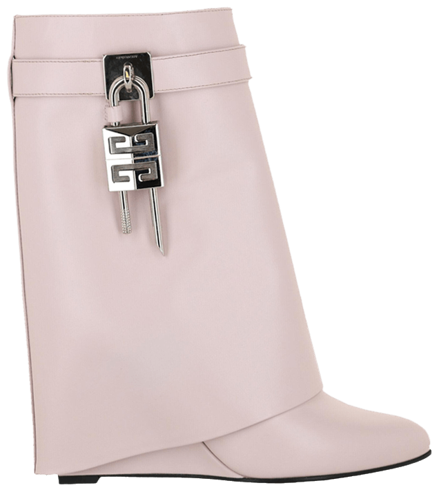 Givenchy Wmns Shark Lock Ankle Boot Light Pink