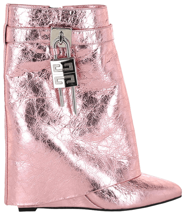 Givenchy Wmns Shark Lock Ankle Boot Pink