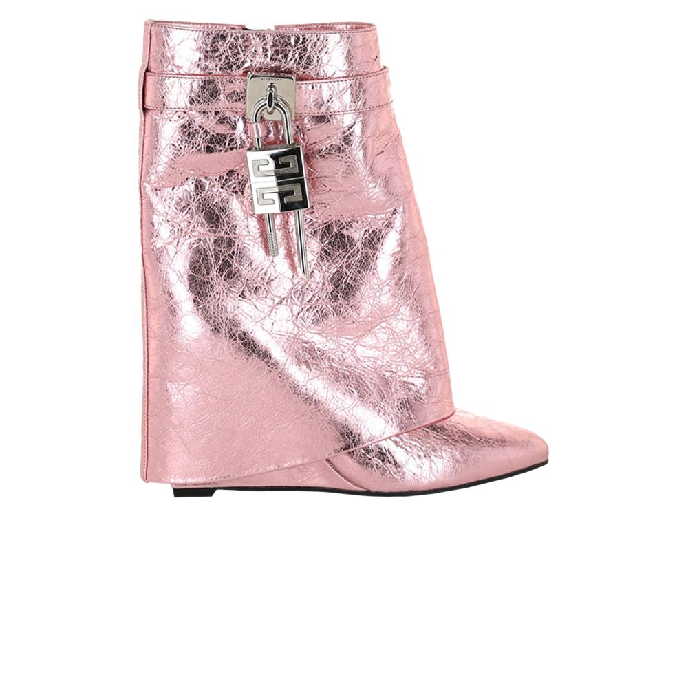 GIVENCHY Pre-owned Wmns Shark Lock Ankle Boot 'pink' | Women's Size 39