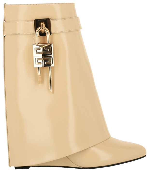 Givenchy Wmns Shark Lock Ankle Boot Blond