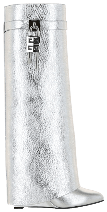 Givenchy Wmns Shark Lock Pant Boot Silver