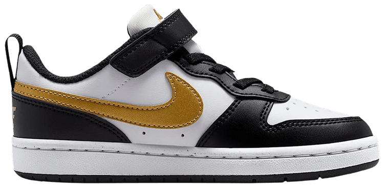 Nike Court Borough Low Recraft PS Black Metallic Gold