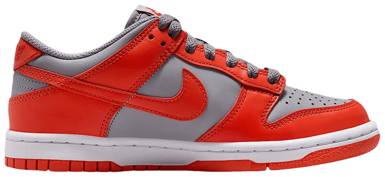 Nike Dunk Low GS Cement Grey Team Orange