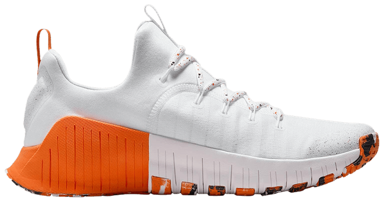 Nike Free Metcon 6 White Safety Orange