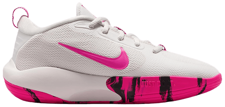 Nike IsoFly GS Platinum Tint Laser Fuschia