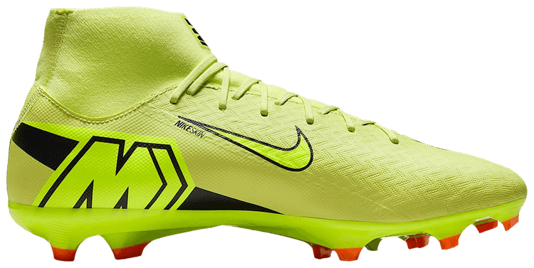 Nike Mercurial Superfly 10 Academy MG High Top Limelight Hyper Crimson