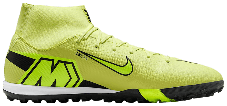 Nike Zoom Mercurial Superfly 10 Academy TF Limelight Hyper Crimson