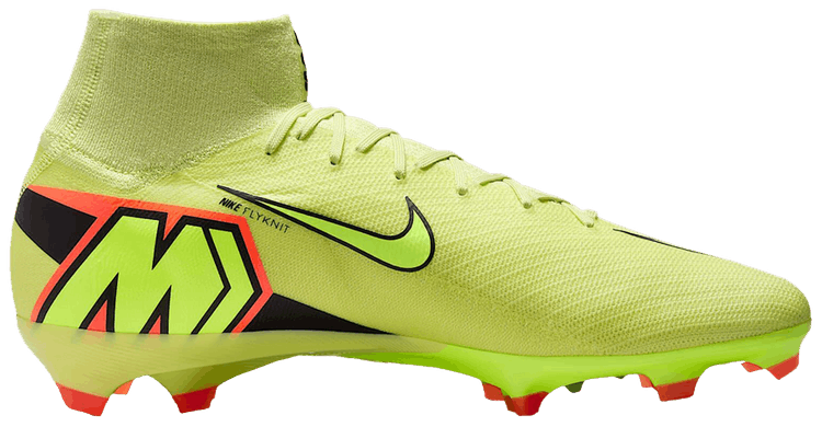 Nike Zoom Mercurial Superfly 10 Pro FG Limelight Hyper Crimson