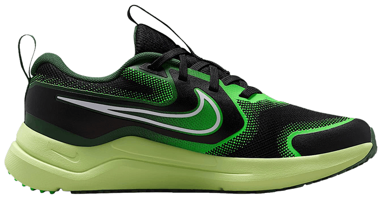 Nike Cosmic Runner GS Black Light Liquid Lime