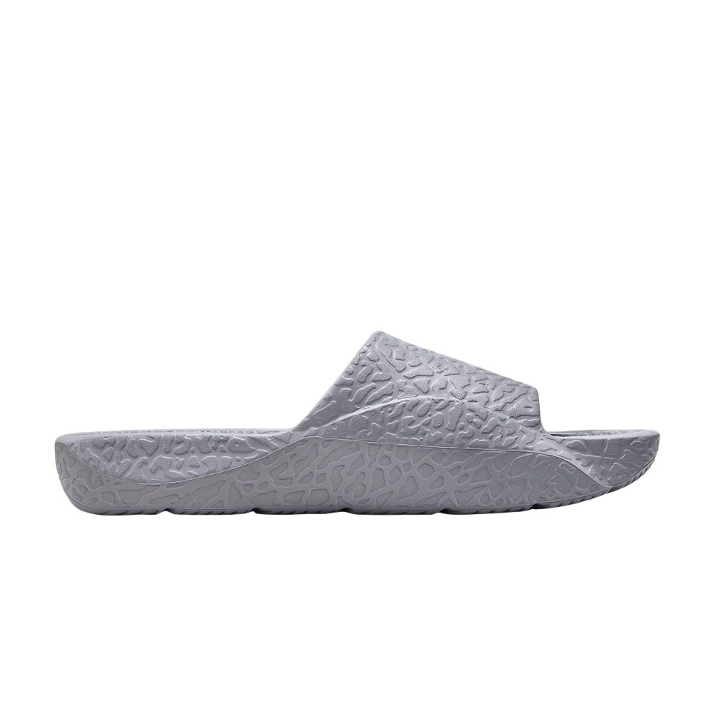 Pre-owned Air Jordan Franchise Shower Slide 'cement Grey' | Men's Size 10 In Gray