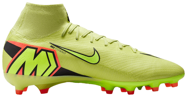Nike Zoom Mercurial Superfly 10 Pro AG Limelight Hyper Crimson