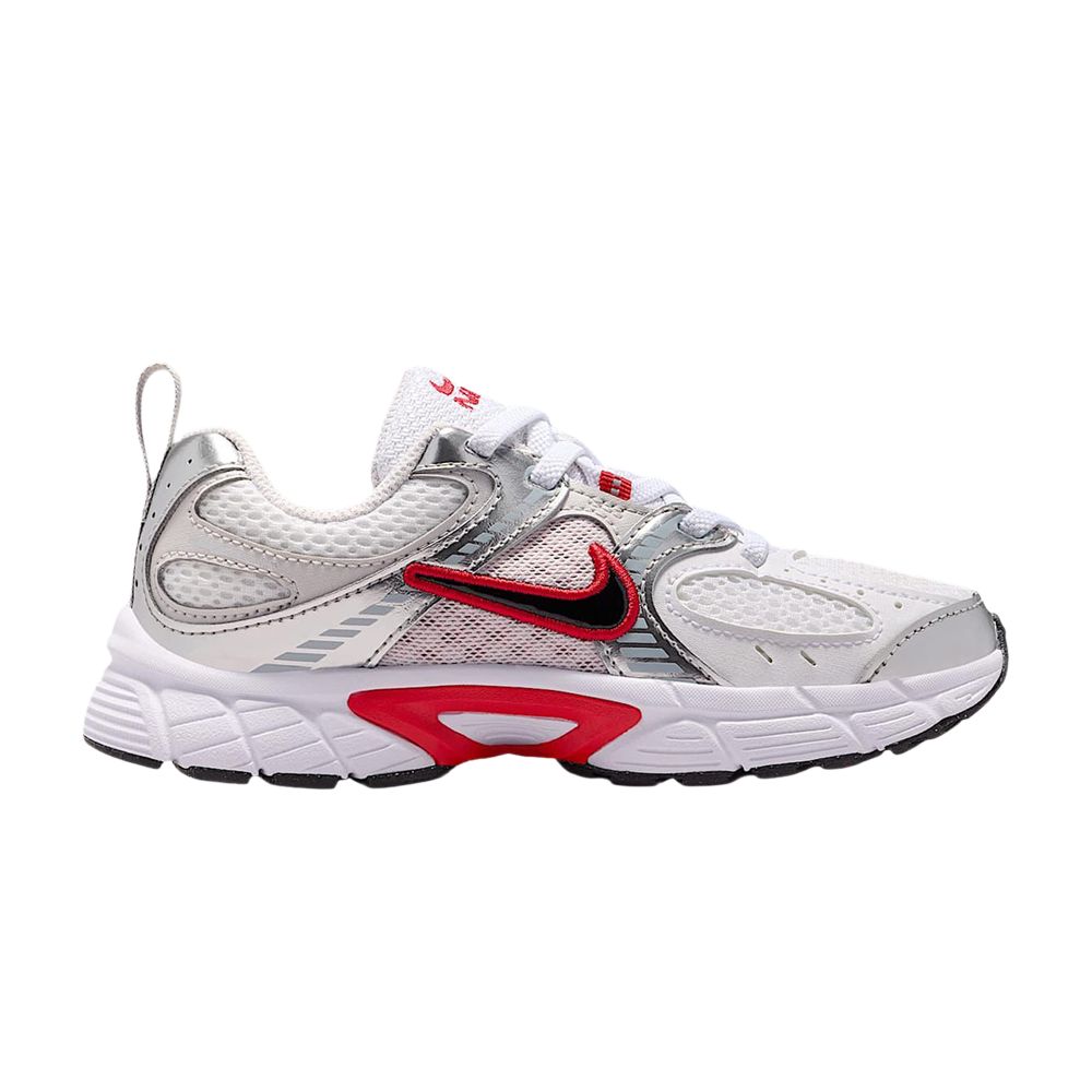 Nike V5 RNR PS 'Vast Grey Gym Red' | White | Kid's Size 12 - HQ6412-105