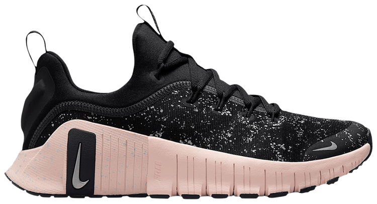 Nike Wmns Free Metcon 6 SE Black Metallic Silver