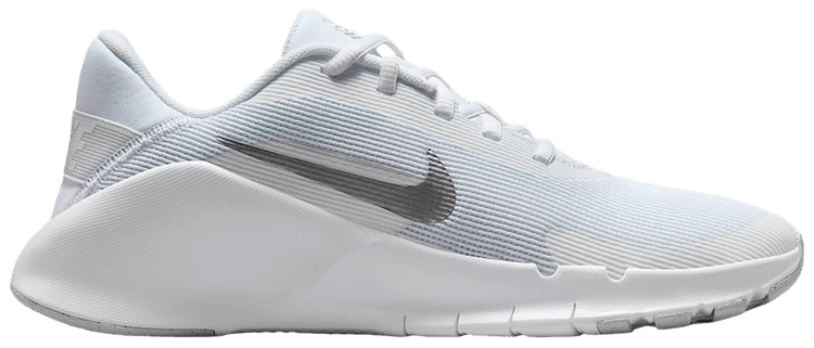 Nike Wmns Flex Train White Metallic Silver