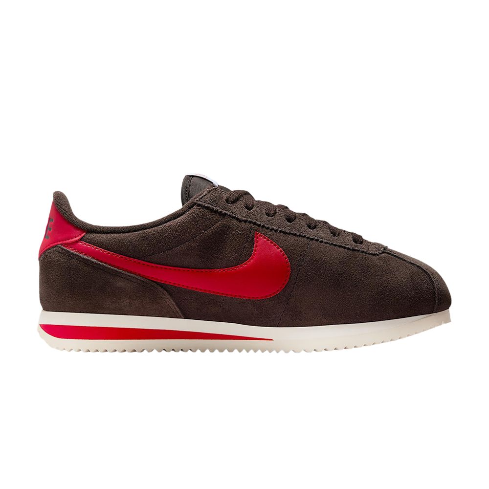 Pre-owned Nike Wmns Cortez 'velvet Brown University Red' | Women's Size 8.5