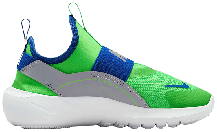 Nike Flex Runner 4 PS Green Strike Game Royal