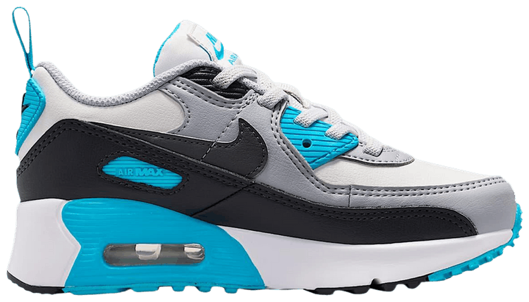 Nike Air Max 90 EasyOn PS Platinum Tint Blue Lightning