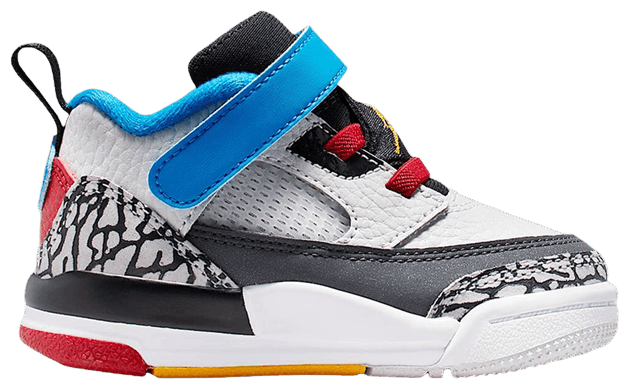 Air Jordan Spizike Low SE TD Neutral Grey Surf Blue