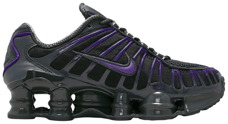Nike Shox TL GS Dark Smoke Grey Court Purple