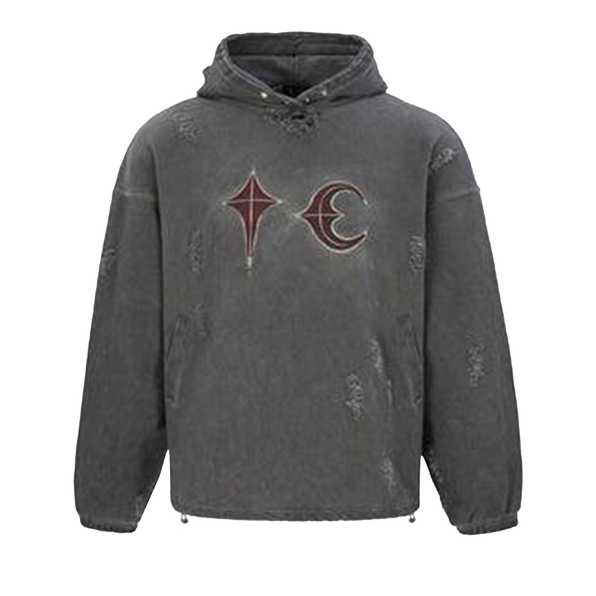 Pre-owned Thug Club Rock Hoodie 'grey' | Men's Size 1 In Gray