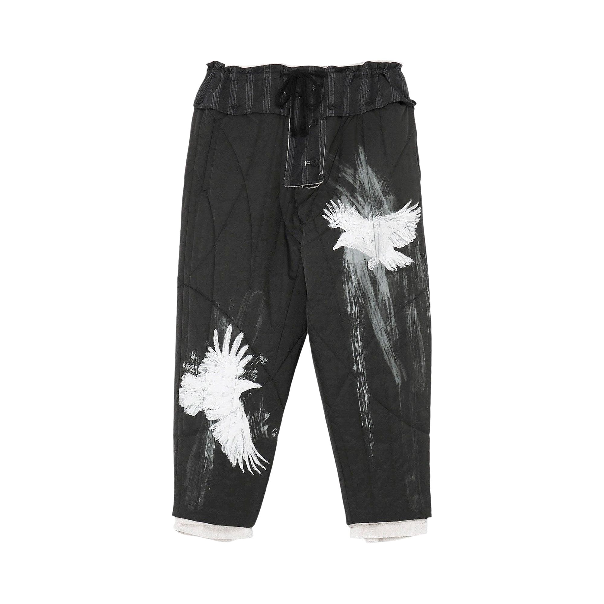 Pre-owned Yohji Yamamoto One Side Pocket Pants With Liner 'ivory' | White | Men's Size 4