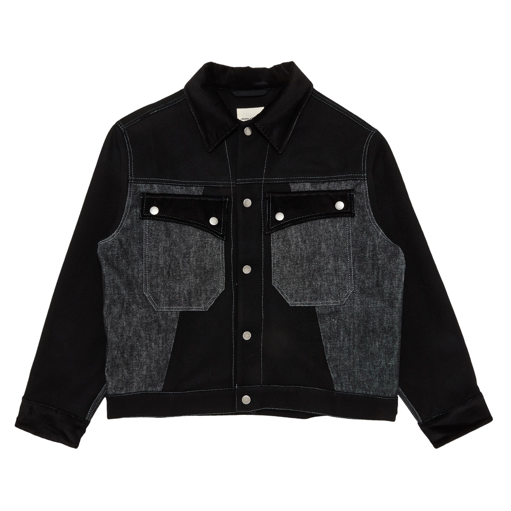 Pre-owned Nicholas Daley Work Jacket 'black' | Men's Size M