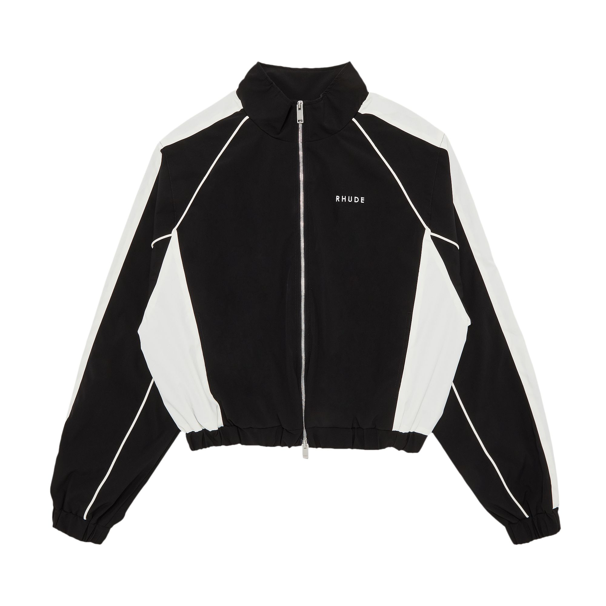 Pre-owned Rhude Ramona Piping Track Jacket 'black' | Men's Size Xl