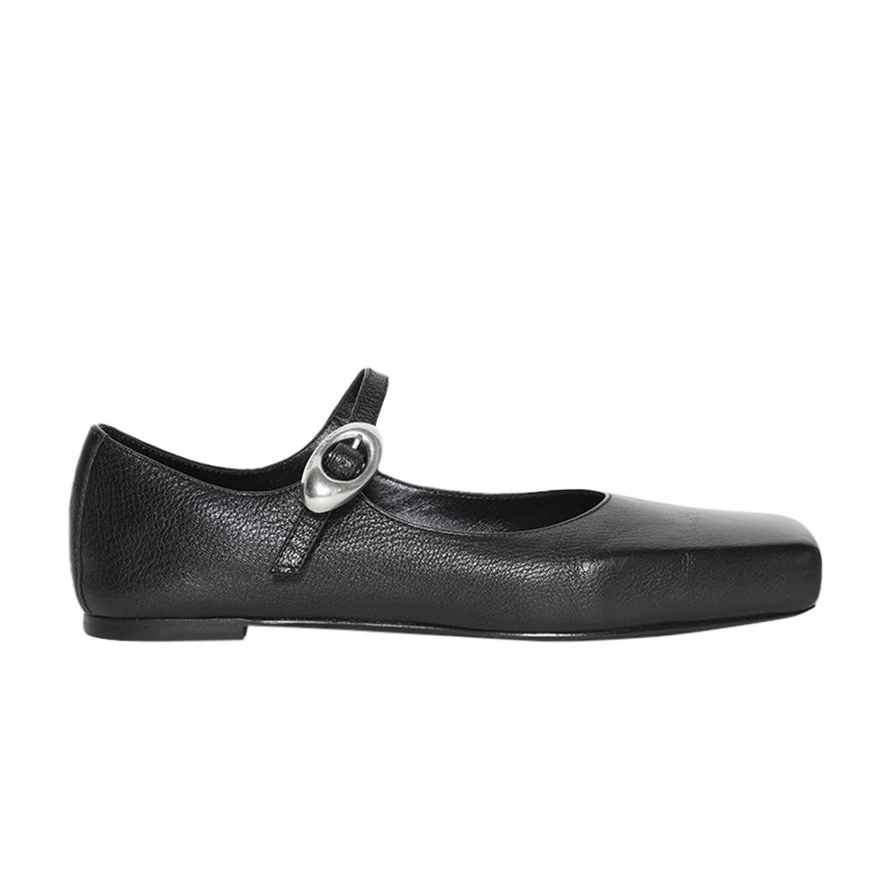 Pre-owned Alexander Wang Wmns Billie Mary Jane Flat 'black' | Women's Size 41