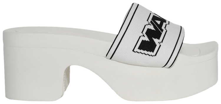 Alexander Wang Wmns Webbing Platform Slide White