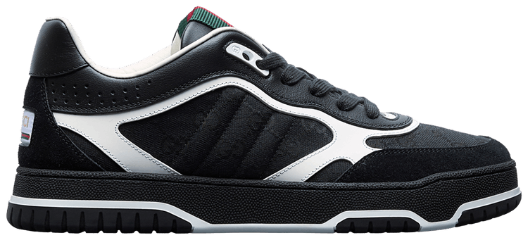 Gucci Wmns Re Web Sneaker GG Canvas   Black