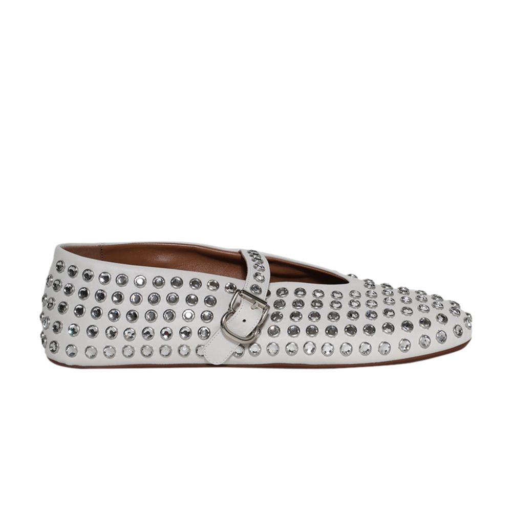 Pre-owned Alaïa Wmns Ballet Flat 'white' | Women's Size 39
