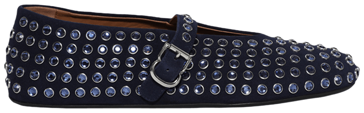 Alaia Wmns Ballet Flat Dark Blue