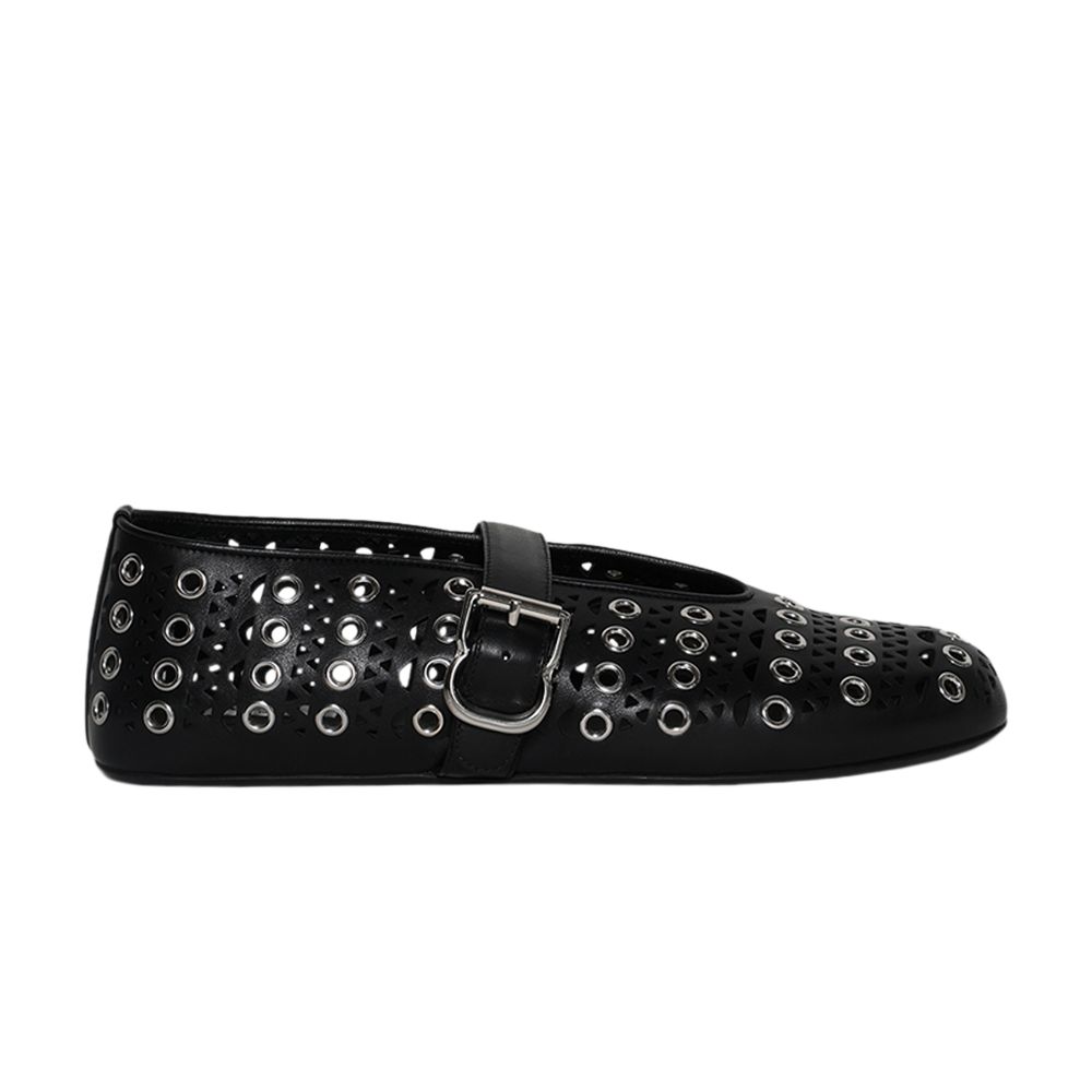 Pre-owned Alaïa Wmns Ballet Flat 'black' | Women's Size 40