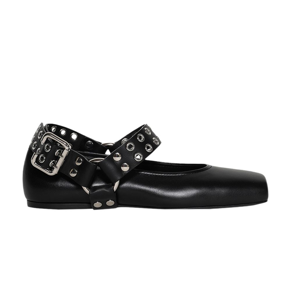 Pre-owned Alaïa Wmns Biker Ballet Flat 'black' | Women's Size 39