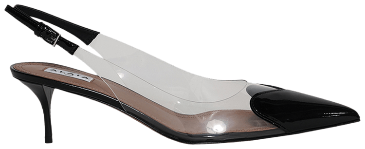Alaia Wmns Le Coeur Slingback Black